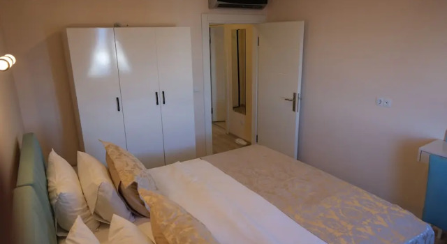 Апартаменты c 1 комнатой с балконом и с видом на море Şahin Tepesi Apart Otel