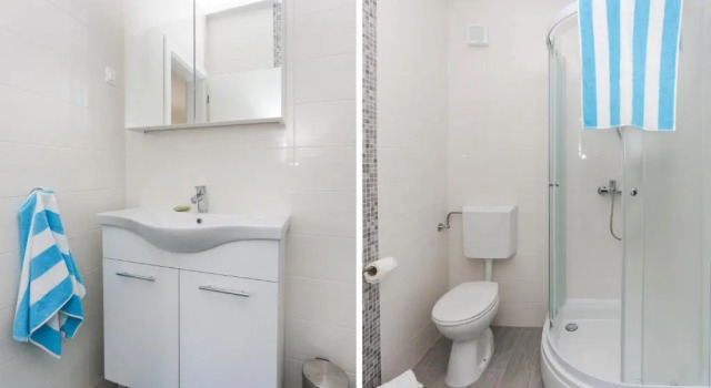 Апартаменты с 2 комнатами с балконом и с видом на море Apartments Villa Karmen