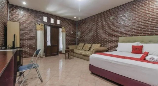 Camera doppia Deluxe RedDoorz Plus At Ampera Raya