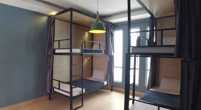 Кровать в общем номере Cozycloud Backpackers Hostel