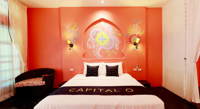 Двухместный номер Deluxe Capital O 469 At Nata Chiangmai Chic View