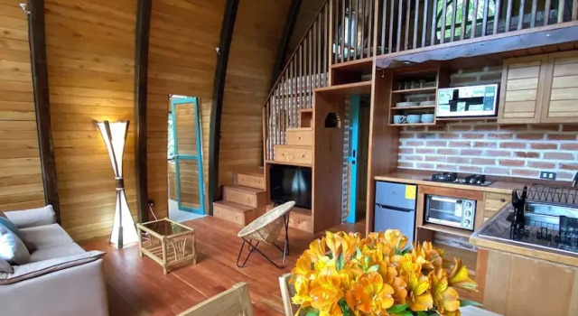 Номер Luxury Sacha Urco Lodge -Private Cloud Forest Reserve in Mindo-4x4 Recommended March-April