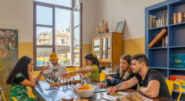Кровать в общем номере (женский номер) Intra Muros Hostel