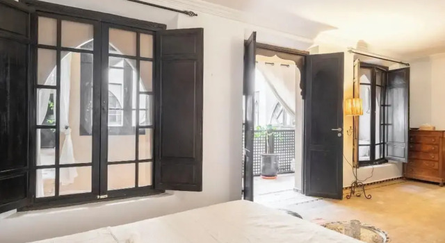 Junior suite Riad Basidi piscine chauffée sur le toit de la médina