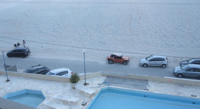 Апартаменты с балконом и с красивым видом из окна Pousada das Dunas Via Praia Apart Hotel