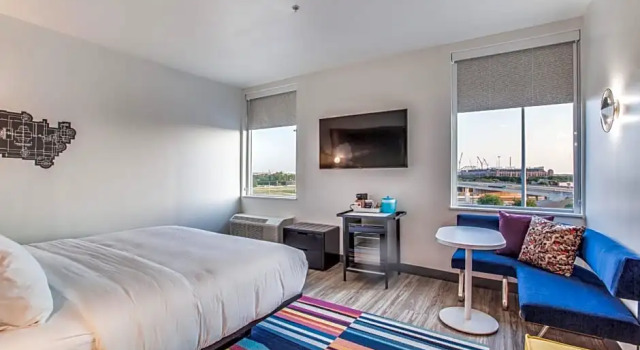 Номер Standard Aloft Dallas Arlington Entertainment District