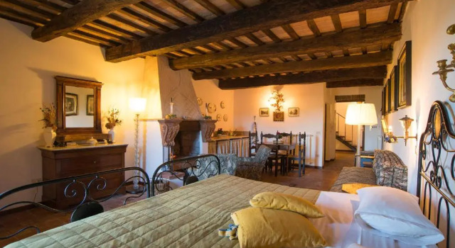 Двухместный номер Standard Castello Di Proceno Albergo Diffuso In Dimora DEpoca