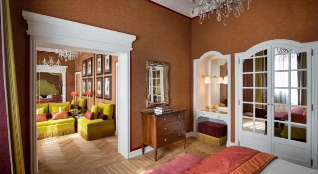 Трёхместный номер Helvetia&Bristol Firenze   Starhotels Collezione