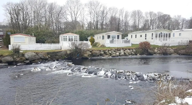 Коттедж Cabin 246 Riverside, Glan Gwna