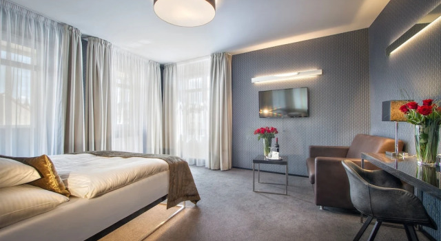 Deluxe Driepersoonskamer Hotel Mucha