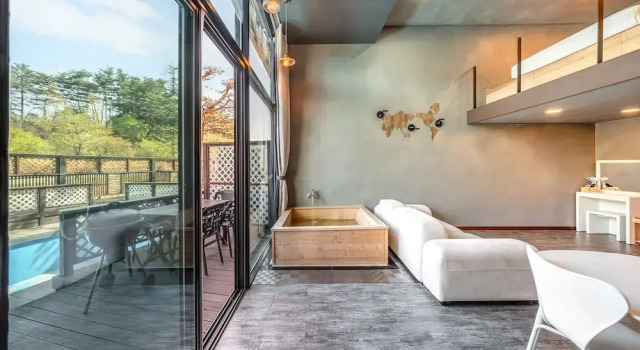 Номер Standard Дуплекс c 1 комнатой Gangneung Awesome Pension