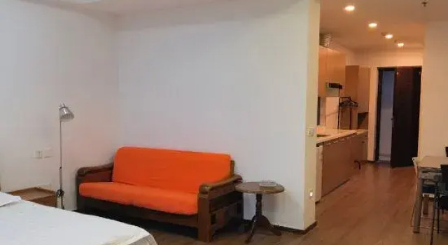 Кровать в общем номере Harbin Orange Hotel Apartment (Yintai Store)