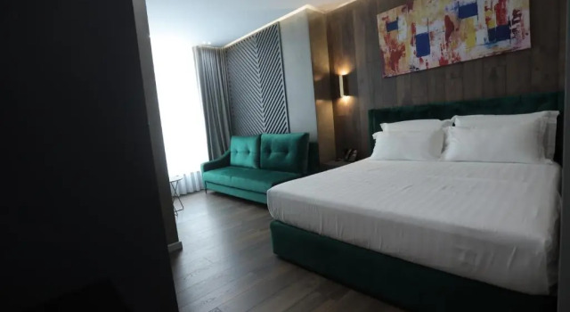 Двухместный номер Deluxe с частичным видом на море AP Hotel Boutique