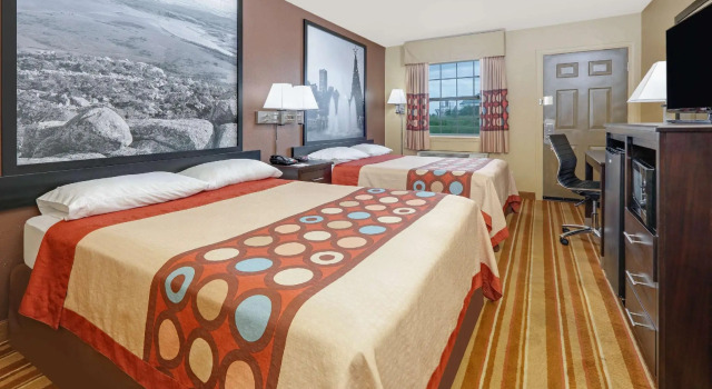 Четырёхместный номер Standard Super 8 by Wyndham Big Cabin/Vinita Area
