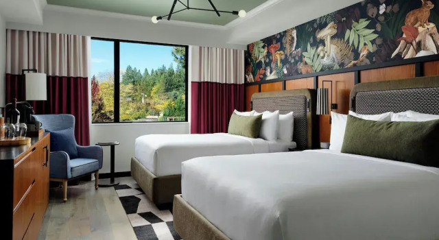 Четырёхместный номер Standard с видом на город The SOMM Hotel & Spa, Autograph Collection