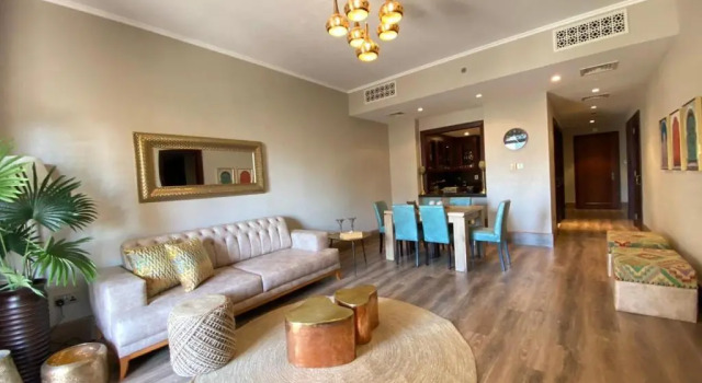 Коттедж с 2 комнатами Durrani Homes - Luxury 2bed Opposite Dubai Mall with stunning Burj Khalifa View