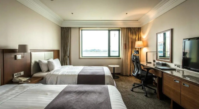 Двухместный номер Deluxe с видом на море Shangria Beach Tourist Hotel