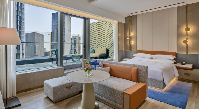 Номер Deluxe Hilton Shanghai Zhangjiang Science City