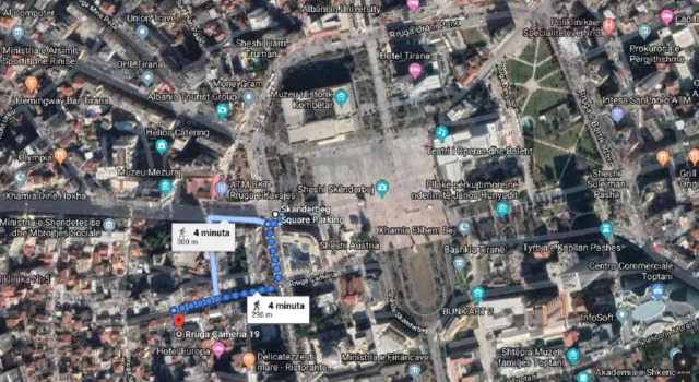 Апартаменты Apt 16-Tirana Very Central Apartment