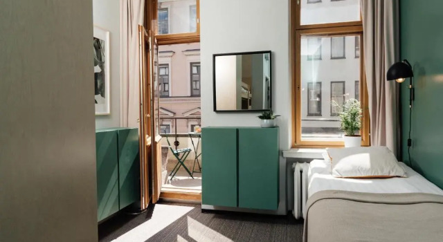 Четырёхместный номер The Yard Hostel
