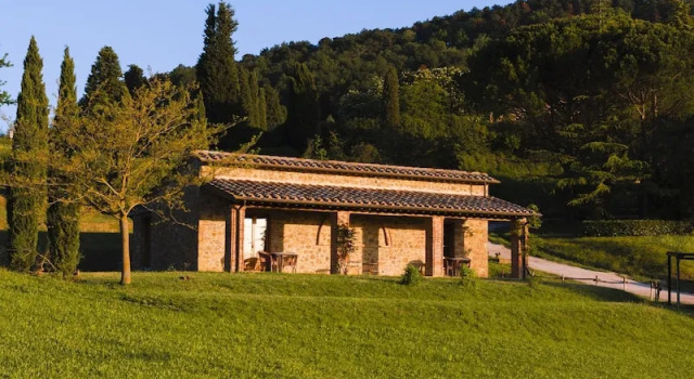 Люкс с видом на горы Tuscan Relais Il Serraglio