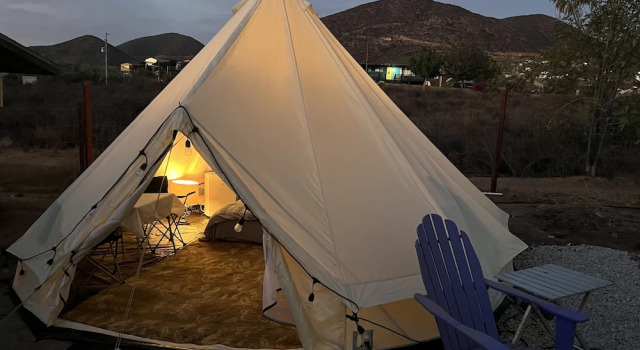 Тент Цокольный этаж Villas El Descanso - Cabañas Boutique en Ruta del Vino