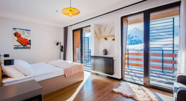 Stylish Studio at Marshall Ski Resort Gudauri, Забронировать Курортный отель Курортные отели Гудаури, рядом с Gudauri Lift 10 Alpina, Курортный отель