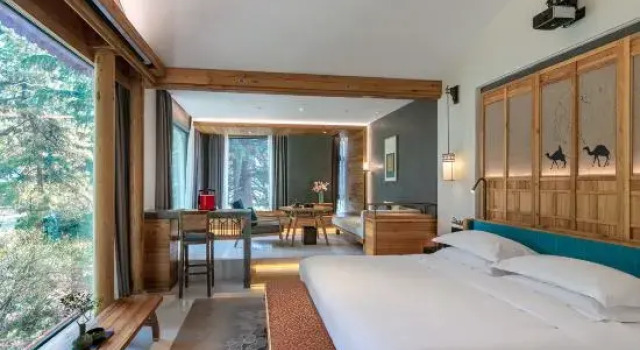 Люкс 西安雅缦东方庭院酒店Yaman Oriental Courtyard Hotel