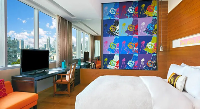 Двухместный номер Standard с видом на город Hotel Indigo Xiamen Harbour by IHG-Enjoying the Sea View of Kulangsu