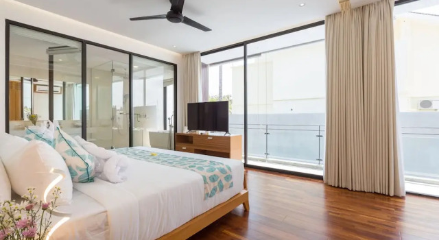 Вилла Luxury с 3 комнатами с красивым видом из окна Villa Damar Canggu by Nagisa Bali