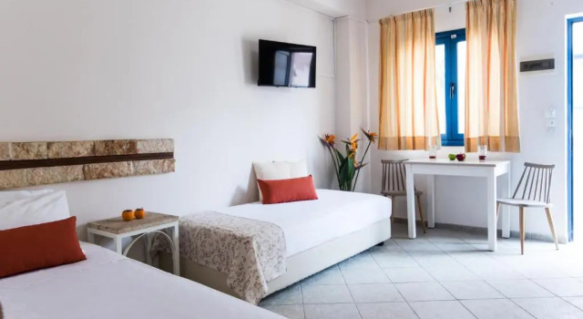 Семейные апартаменты c 1 комнатой с видом на бассейн Ilios Malia Hotel Resort