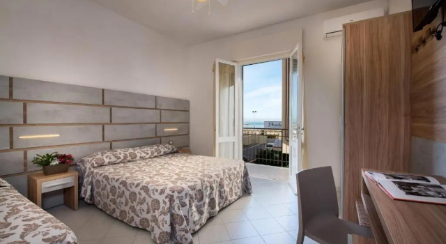 Двухместный номер Standard с частичным видом на море Hotel Vallechiara
