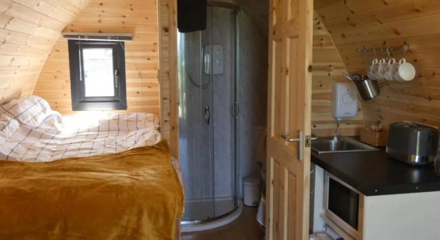 The Arns Glamping Pods, Забронировать Кемпинг Отели Центральной Шотландии с парковкой, Парковка