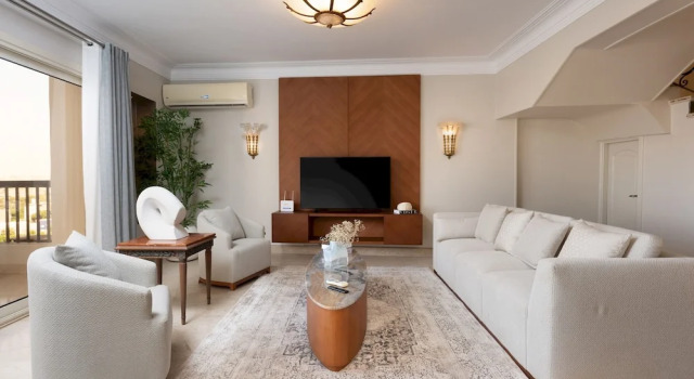 Vesta- Luxury Panoramic Duplex - 3br- Zamalek II, Book Apartment Zamalek Cairo