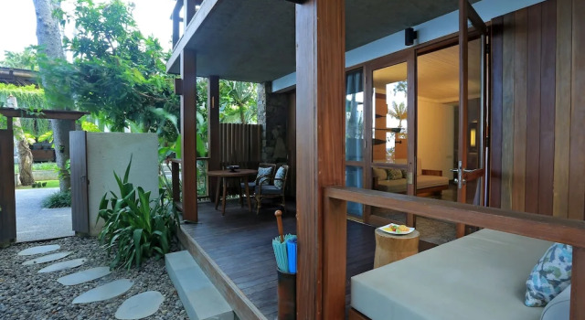 Люкс с балконом и рядом с пляжем Jeeva Santai Villas