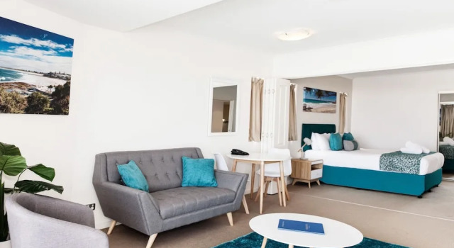 Апартаменты c 1 комнатой с балконом и с видом на океан Ocean Views Resort Caloundra