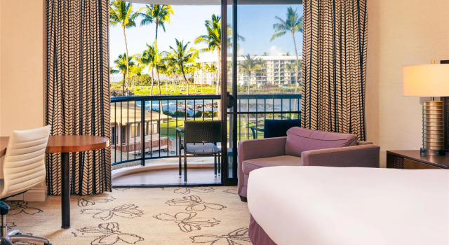 Двухместный номер Makai oceanfront Hilton Waikoloa Village