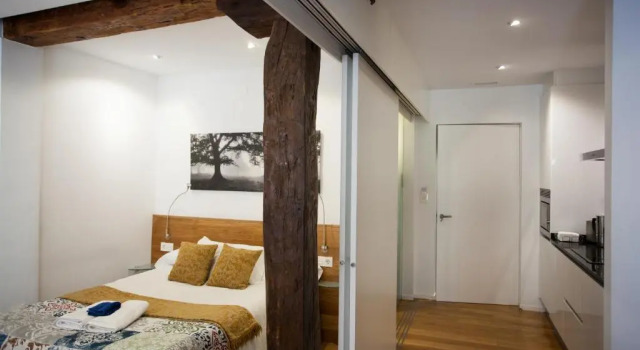 Студия с балконом Baps Apartments