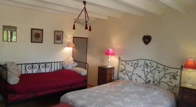 Номер Standard Maison dHôtes de la Verrière