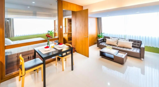 Люкс c 1 комнатой Laemtong Serviced Apartment