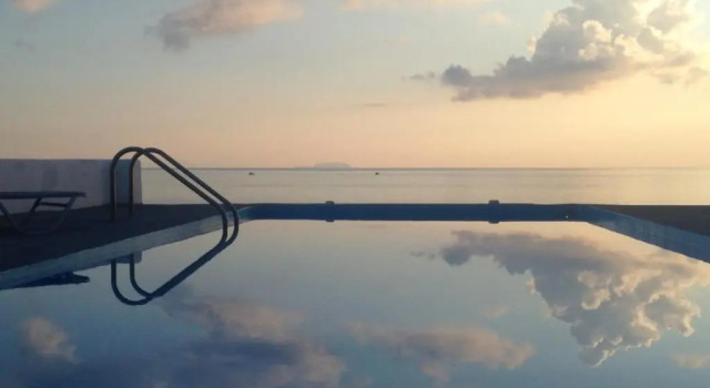 Апартаменты с видом на море Santorini Grace Villa No1