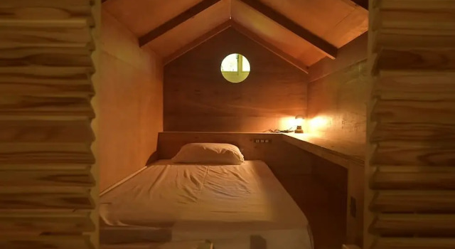 Кровать в общем номере (мужской номер) Ooe Valley Stay - Hostel
