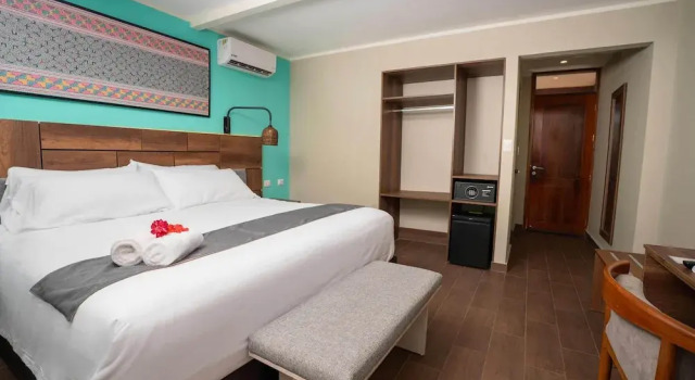 Двухместный номер Superior с балконом и с видом на бассейн IKAM Riverview Amazon Lodge - Asociado Casa Andina