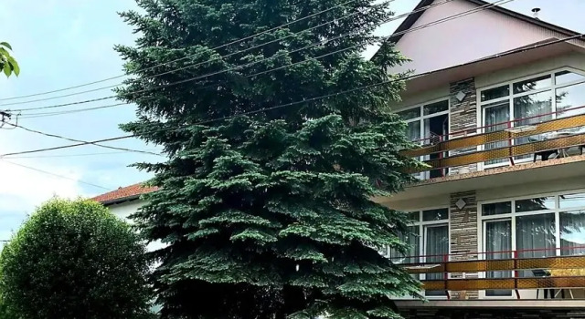 Номер Comfort с балконом Apartment Pension Rideg Heviz