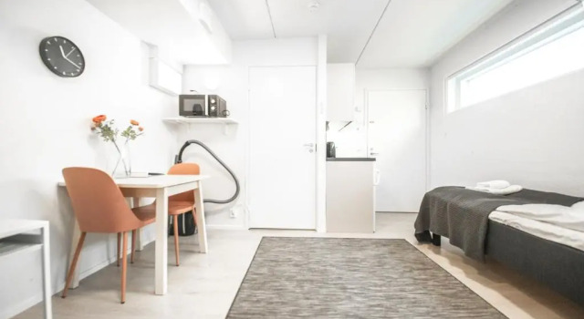 Студия Цокольный этаж Spot Apartments Helsinki
