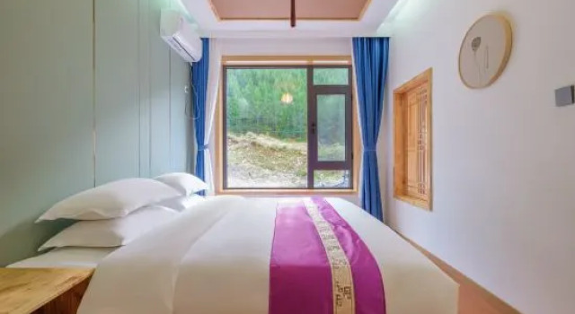 Люкс Deluxe Wutai Mountain Jiuduolian Homestay