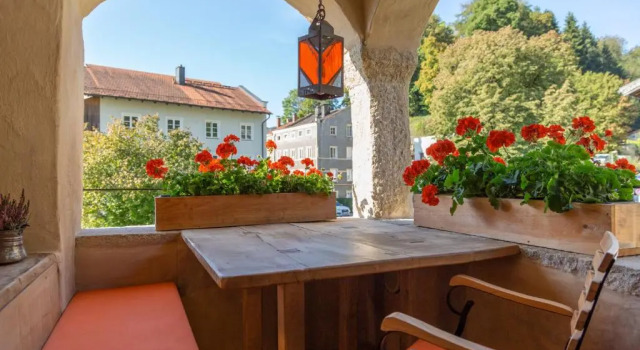 Апартаменты с балконом Turm zu Schloss Schedling