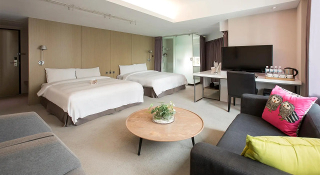 Standardowy rodzinny pokój Hotelday Taichung