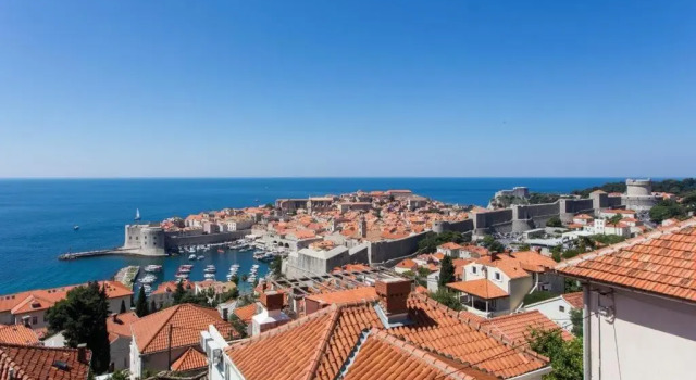 Апартаменты с 2 комнатами с балконом и с видом на море Ploce Apartments - Dubrovnik Centre