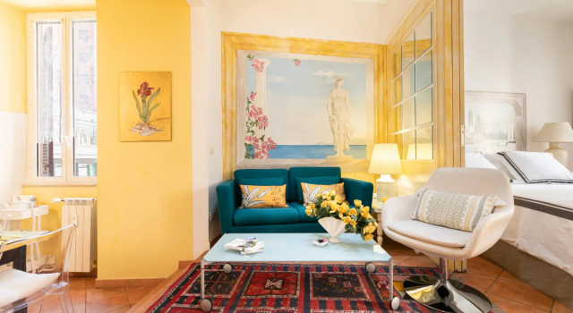 Monti Romantic Sunshine Maisonette, Забронировать Отель Отели Рима 4 звезды, 4*
